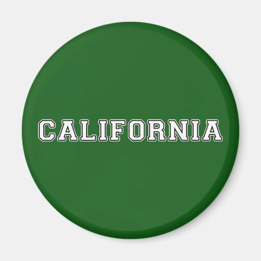 Californië Magneet (Voorkant)