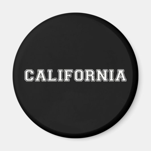Californië Magneet (Voorkant)