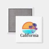 Californië Magneet (Voorkant / Achterkant)