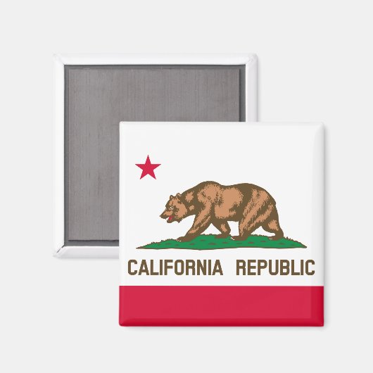 Californië Magneet (Voorkant / Achterkant)
