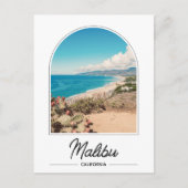 Californië Malibu Strand Ansichtkaart Briefkaart (Voorkant)
