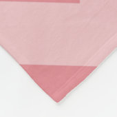  Californië met rood hart Fleece Deken (Hoek)