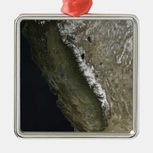Californië Metalen Ornament (Voorkant)