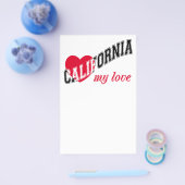 Californië mijn liefde flyer (Enkel)