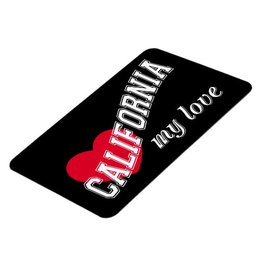 Californië mijn liefde magneet (Linkerzijde)