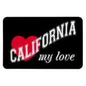 Californië mijn liefde magneet (Horizontaal)