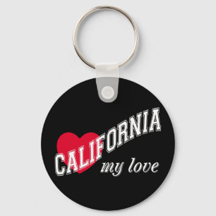 Californië mijn liefde sleutelhanger