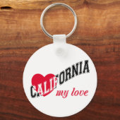 Californië mijn liefde sleutelhanger (Voorkant)