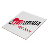 Californië mijn liefde tegeltje (Zijkant)