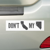 Californië mijn Nevada niet Bumpersticker (Op auto)
