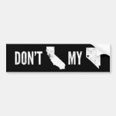 Californië Mijn Nevada niet! Bumpersticker (Voorkant)