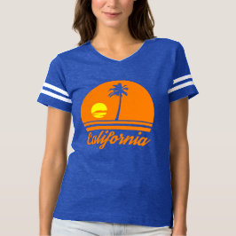 Californië minimale vectorontwerp t-shirt