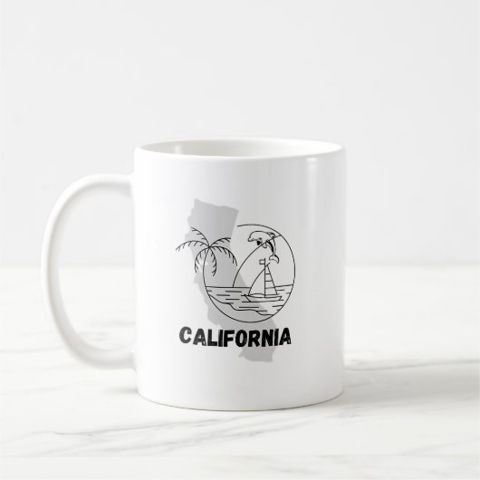Californië mok (Links)