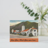 Californië, Motel Inn, San Luis Obispo Briefkaart (Staand voorkant)