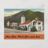 Californië, Motel Inn, San Luis Obispo Briefkaart (Voorkant)