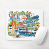 Californië Muismat (Met muis)