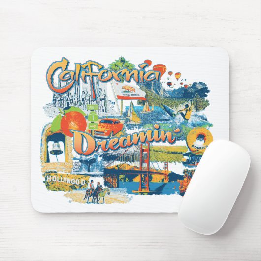 Californië Muismat (Met muis)