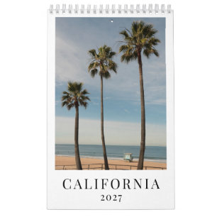 Californië Muurkalender 2027 Fotografie Cadeau Kalender