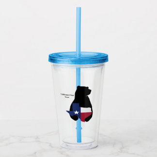 Californië naar Texas Acryl Drinkbeker