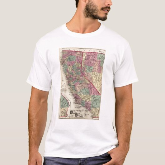 Californië, Nevada 3 T-shirt (Voorkant)