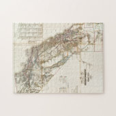  Californië Nevada Historic Map USA Legpuzzel (Horizontaal)