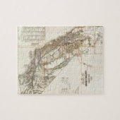  Californië Nevada Historic Map USA Legpuzzel (Horizontaal)