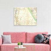 Californië, Nevada, Oregon Canvas Afdruk (Insitu (Woonkamer))