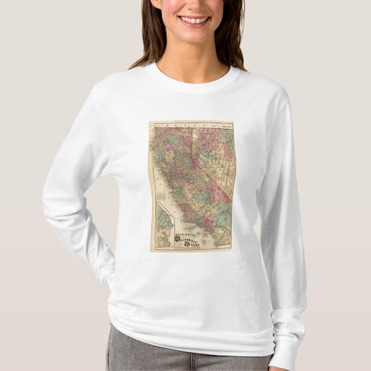 Californië, Nevada T-shirt (Voorkant)