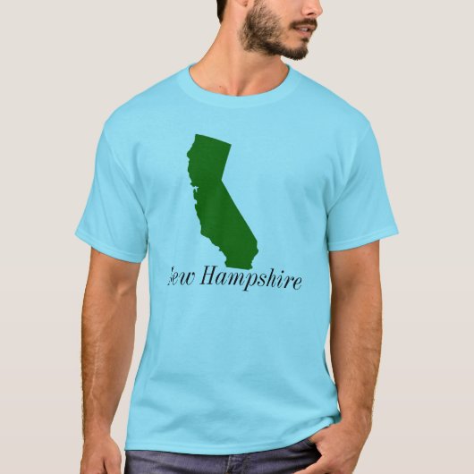 Californië, New Hampshire T-shirt (Voorkant)
