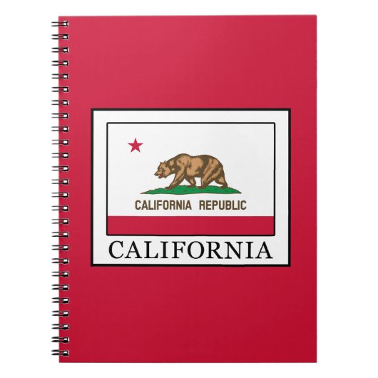 Californië Notitieboek (Voorkant)