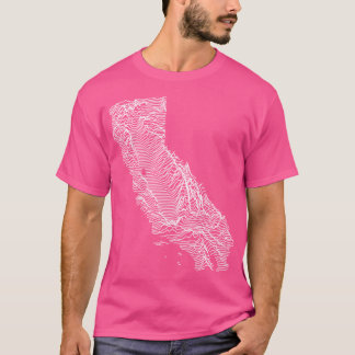 Californië - Onbekende verhogingen (zonder tekst) T-shirt