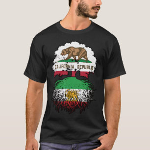 Californië Opgegroeide Iraanse Wortels Leeuw en Zo T-shirt