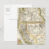 Californië, Oregon, Utah Briefkaart (Voorkant / Achterkant)