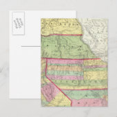 Californië, Oregon, Washington, Utah, New Mexico 3 Briefkaart (Voorkant / Achterkant)