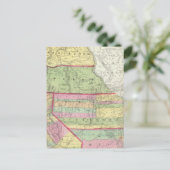 Californië, Oregon, Washington, Utah, New Mexico 3 Briefkaart (Staand voorkant)