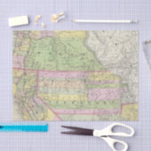 Californië, Oregon, Washington, Utah, New Mexico 6 Tissuepapier (Craft)