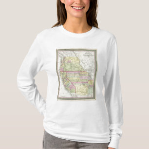 Californië, Oregon, Washington, Utah, New Mexico T-shirt