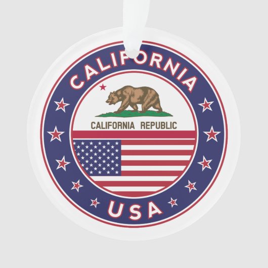 Californië Ornament (voorkant)