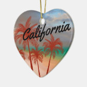 Californië-Ornament Keramisch Ornament (Links)
