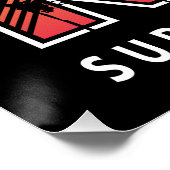 Californië Palm Paradise: de droom van een Surf-li Perfect Poster (Hoek)