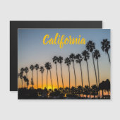 Californië | Palmbomen en zonsondergang bij het st (Voorkant / Achterkant)