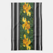 Californië-papegaaien Stripe Kitchen Handdoeken (Verticaal)