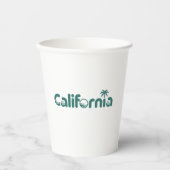 Californië Papieren Bekers (Voorkant)