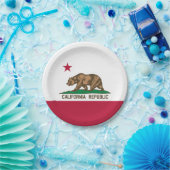 Californië Papieren Bordje (Feest)