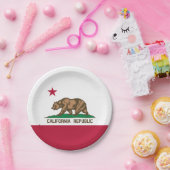 Californië Papieren Bordje (Feest)