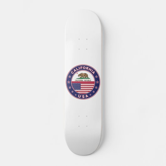 Californië Persoonlijk Skateboard (Voorkant)
