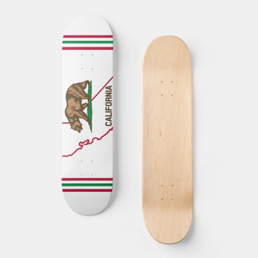Californië Persoonlijk Skateboard (Voorkant)