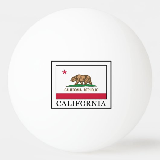 Californië Pingpongbal (Voorkant)