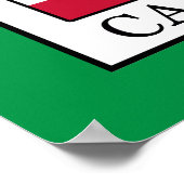 Californië Poster (Hoek)