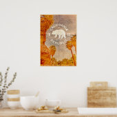 Californië Poster (Keuken)